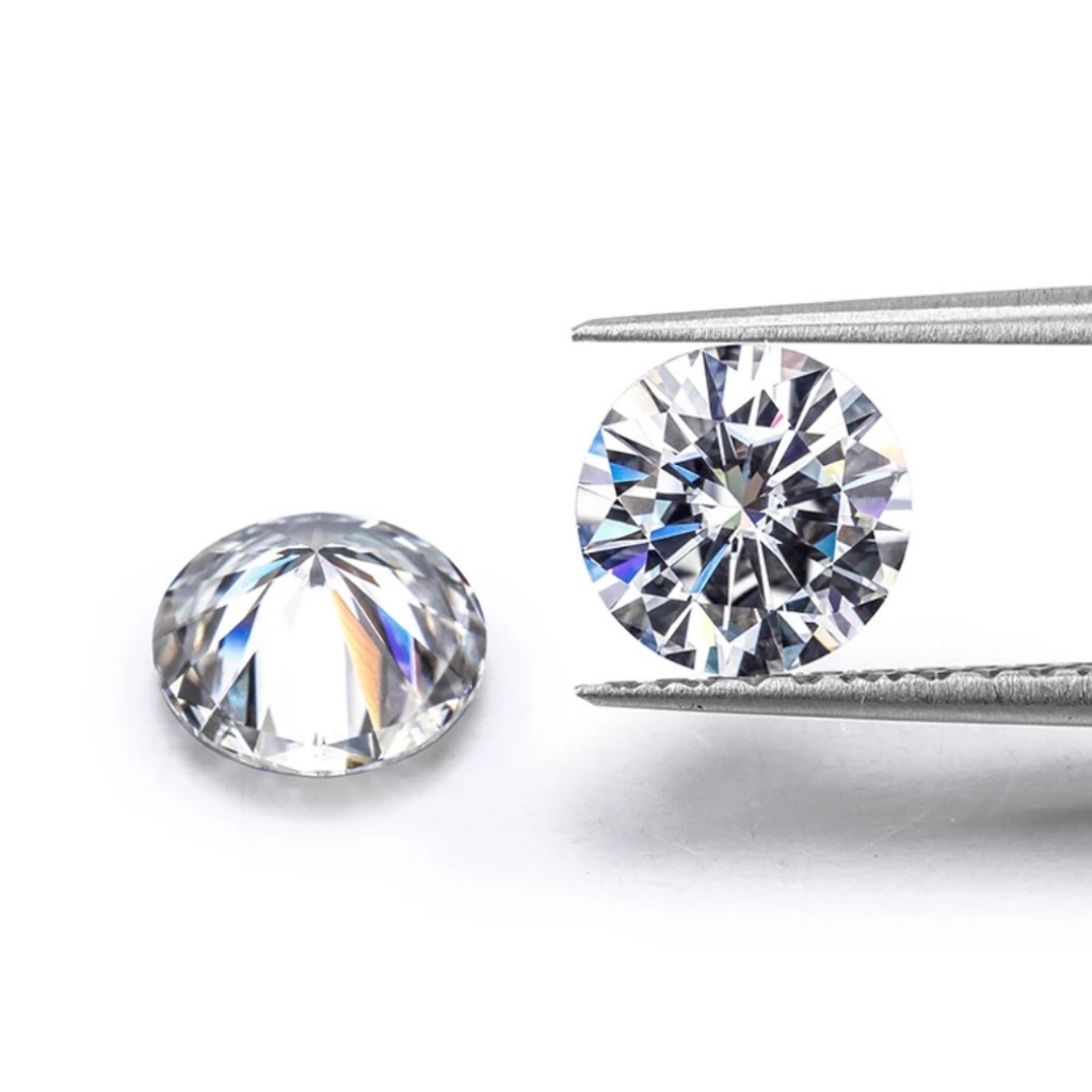 1ct Authentic Certified Moissanite